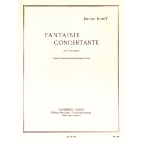 Jeanine Rueff: Fantaisie concertante (Bb) (Trumpet & Piano)