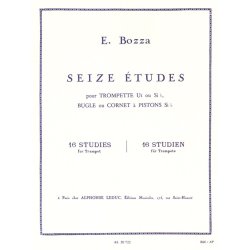 Eug&egrave;ne Bozza: Seize Etudes (Trumpet)