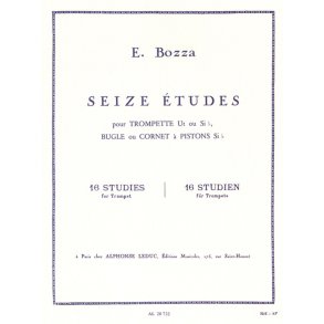 Eugène Bozza: Seize Etudes (Trumpet)