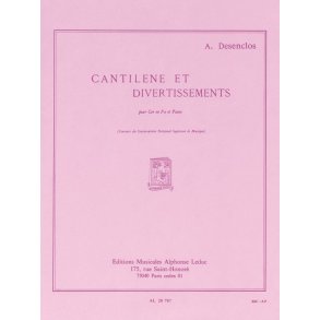 Alfred Désenclos: Cantilène et Divertissements (Horn & Piano)