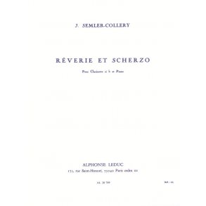 Jules Semler-Collery: Rêverie et Scherzo (Clarinet & Piano)