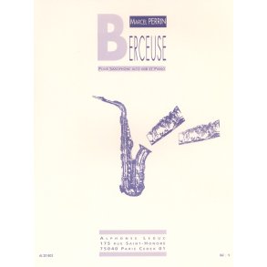 M. Perrin: Berceuse (Saxophone-Alto & Piano)