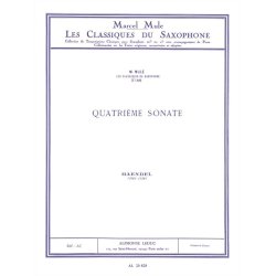Georg Friedrich Handel: Sonata No.4 (Classiques No.88) (Saxophone-Alto & Piano)
