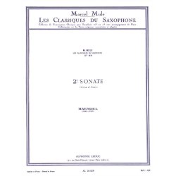 Georg Friedrich Handel: Sonata No.2 (Classiques No.89) (Saxophone-Alto & Piano)