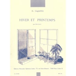 Henri Gagnebin: Hiver et Printemps (Flute & Piano)