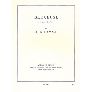Jean-Michel Damase: Berceuse Op.19 (French Horn)