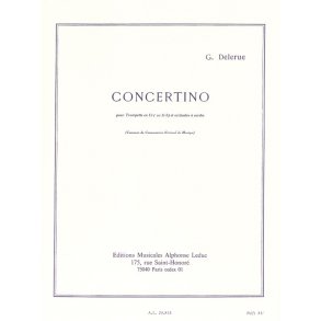 Georges Delerue: Concertino (Trumpet & Piano)