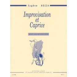 Improvisation And Caprice Solo Sax