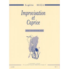 Improvisation And Caprice Solo Sax