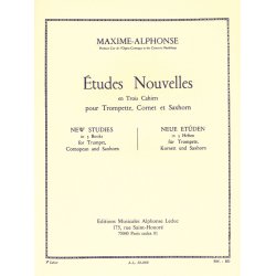 Maxime-Alphonse: Etudes nouvelles Vol.3 (Trumpet solo)