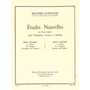 Maxime-Alphonse: Etudes nouvelles Vol.3 (Trumpet solo)