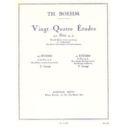 Theobald Boehm: 24 Etudes Op.37 (Flute solo)