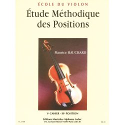 M. Hauchard: Etude m&eacute;thodique des Positions Vol.1: 3rd Position (Violin solo)