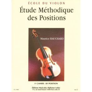 M. Hauchard: Etude méthodique des Positions Vol.1: 3rd Position (Violin solo)
