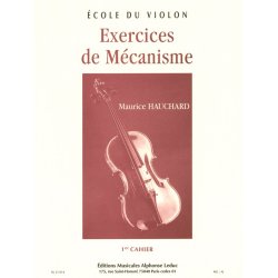 M. Hauchard: Exercices de M&eacute;canisme Vol.1 (Violin solo)