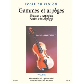 M. Hauchard: Gammes et Arpèges Vol.1 (Violin solo)