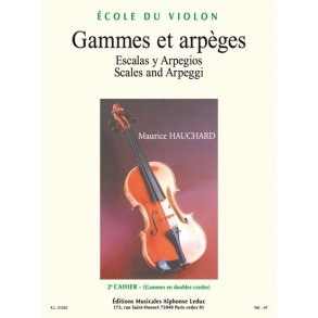 M. Hauchard: Gammes et Arpèges Vol.2 (Violin solo)
