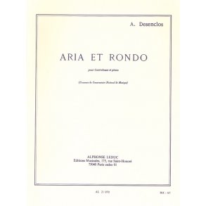 Alfred Désenclos: Aria et Rondo (Double Bass & Piano)