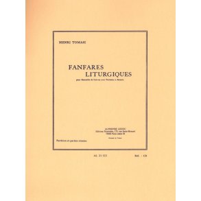 Henri Tomasi: Fanfares liturgiques (Ensemble-Brass 8 or more)