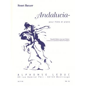 Henri Büsser: Andalucia Op. 86 (Flute And Piano)