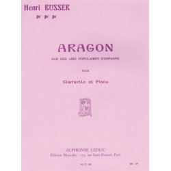 Henri B&uuml;sser: Aragon Op.91 (Clarinet & Piano)