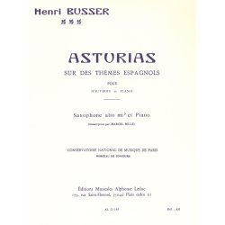 Henri B&uuml;sser: Asturias Op.84