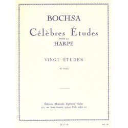 Robert Nicholas Charles Bochsa: 20 Etudes Vol.1 (Harp solo)