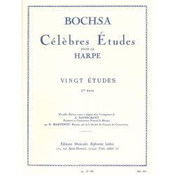 Robert Nicholas Charles Bochsa: 20 Etudes Vol.2 (Harp solo)