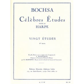 Robert Nicholas Charles Bochsa: 20 Etudes Vol.2 (Harp solo)