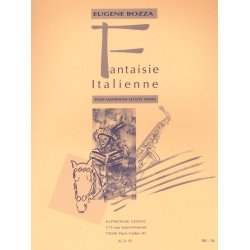 Eug&egrave;ne Bozza: Fantaisie italienne (Saxophone-Alto & Piano)