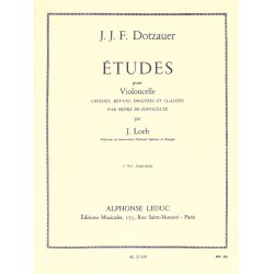 Justus Johann Friedrich Dotzauer: Etudes Vol.1 (Cello solo)