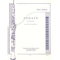 Henri Dutilleux: Sonate (Oboe & Piano)