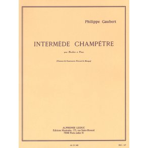 Philippe Gaubert: Intermède champêtre (Oboe & Piano)