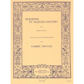 Gabriel Grovlez: Sicilienne Et Allegro Giocoso