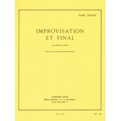 Jean Rivier: Improvisation et Final (Oboe & Piano)