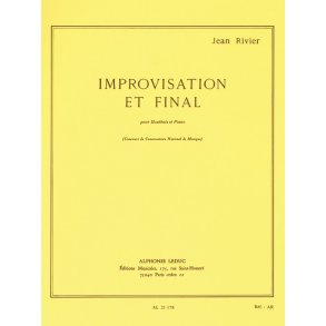 Jean Rivier: Improvisation et Final (Oboe & Piano)