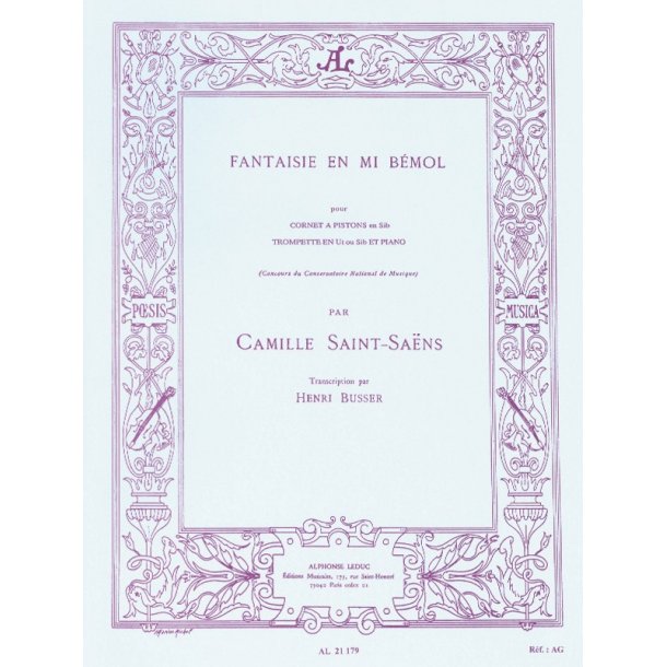 Camille Saint-Sa&euml;ns: Fantaisie En Mi Bemol
