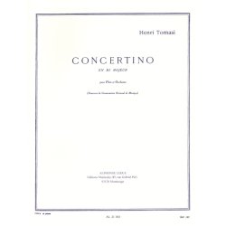Henri Tomasi: Concertino in E major (Flute & Piano)