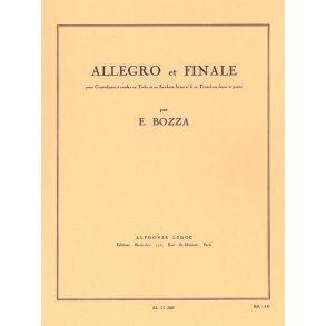 Eugène Bozza: Allegro Et Finale
