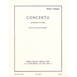 Henri Tomasi: Concerto (Clarinet & Piano)