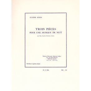 Eugène Bozza: Trois Pièces Pour Une Musique De Nuit