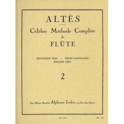 Henry Altes: Celebre Methode Complete Vol.2 -Flute Solo