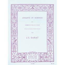 Jacques Ed. Barat: Andante Et Scherzo (Trumpet And Piano)