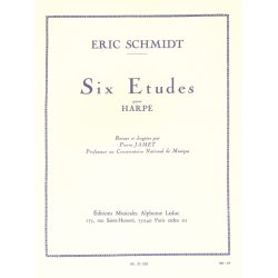 Eric Schmidt: Six Etudes (Harp Solo)