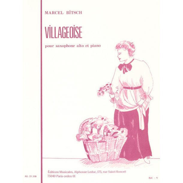 Marcel Bitsch: Villageoise (Saxophone-Alto & Piano)
