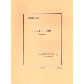 Eugène Bozza: Duettino (Bassoons 2)