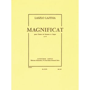 Laszlo Lajtha: Magnificat Op.60 (Choral-Female accompanied)