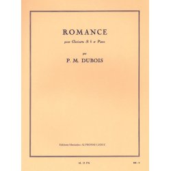 Pierre Max Dubois: Romance (Clarinet/Piano)