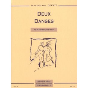 Jean Michel Defaye: 2 Danses (Trombone/Piano)