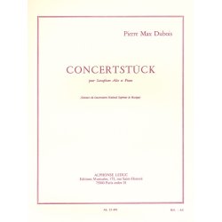Pierre Max Dubois: Concertst&uuml;ck (Saxophone-Alto & Piano)